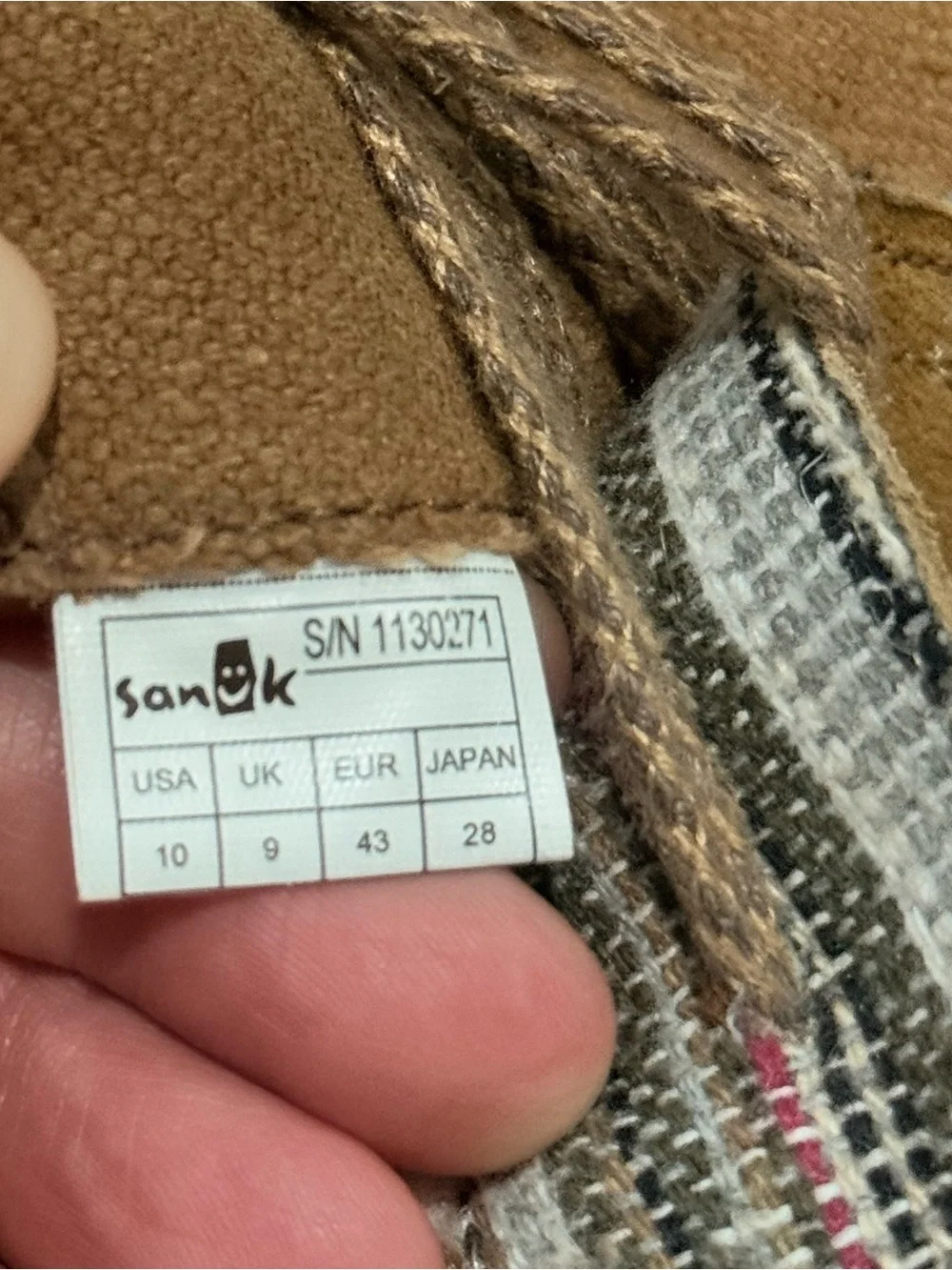 Sanuk Men's Cozy Vibe Primo Mid Boots Taupe Size 10
